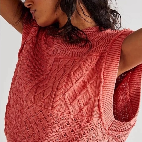 New with tags free people sleeveless sweater - Picture 2 of 6